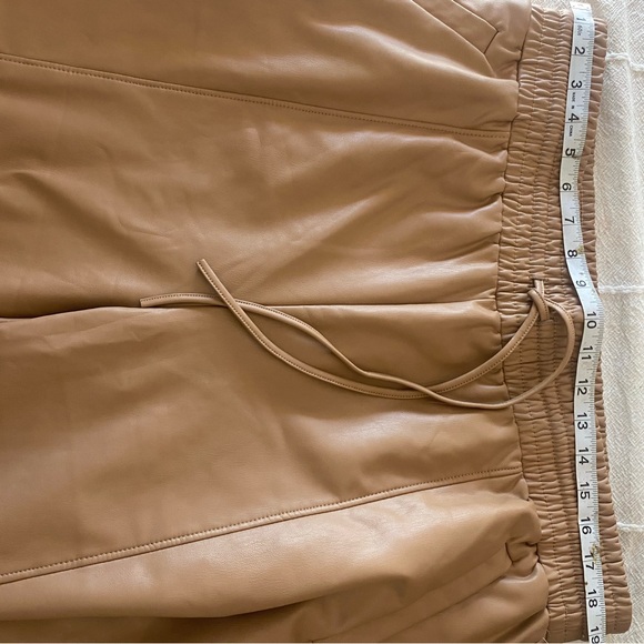 Open edit Chic Tan Wide-Leg Women's Pants - Picture 9 of 9